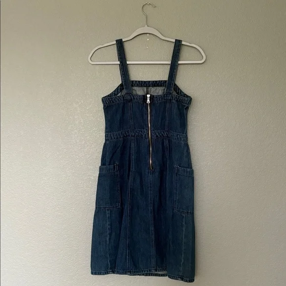 GAP Dark Blue Denim Mini Dress - Picture 2 of 4